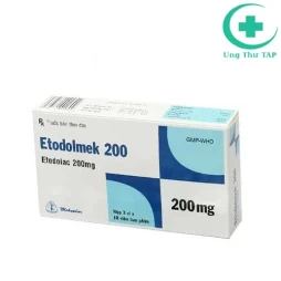 Etodolmek 200 Mekophar - Thuốc điều trị các chứng viêm và đau